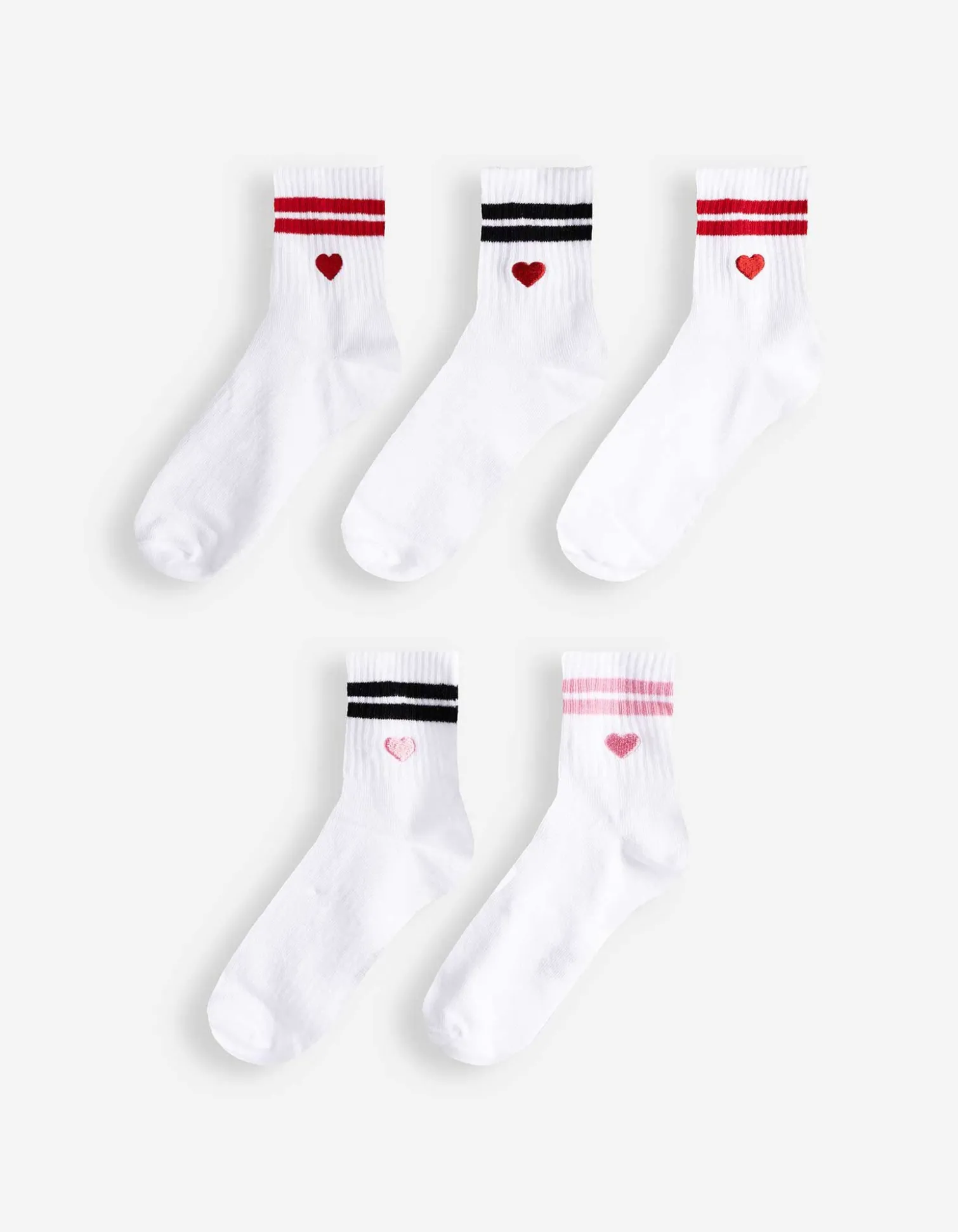 Tennissocken - 5er-Pack