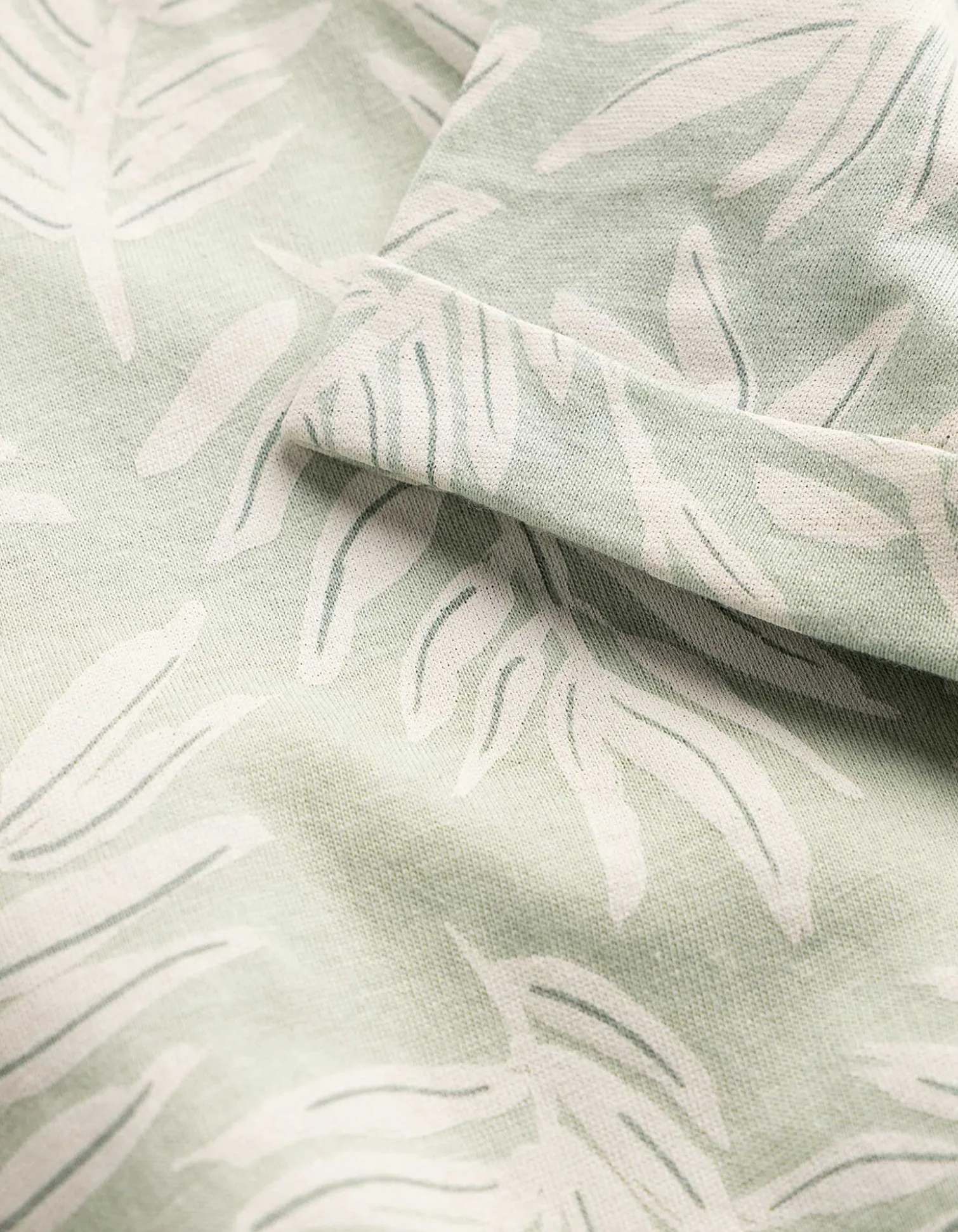 T-Shirt - Allover-Muster - grün
