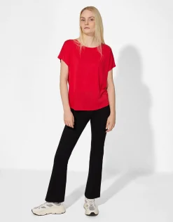T-Shirt - Atmungsaktiv - rot