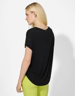 T-Shirt - Atmungsaktiv - schwarz