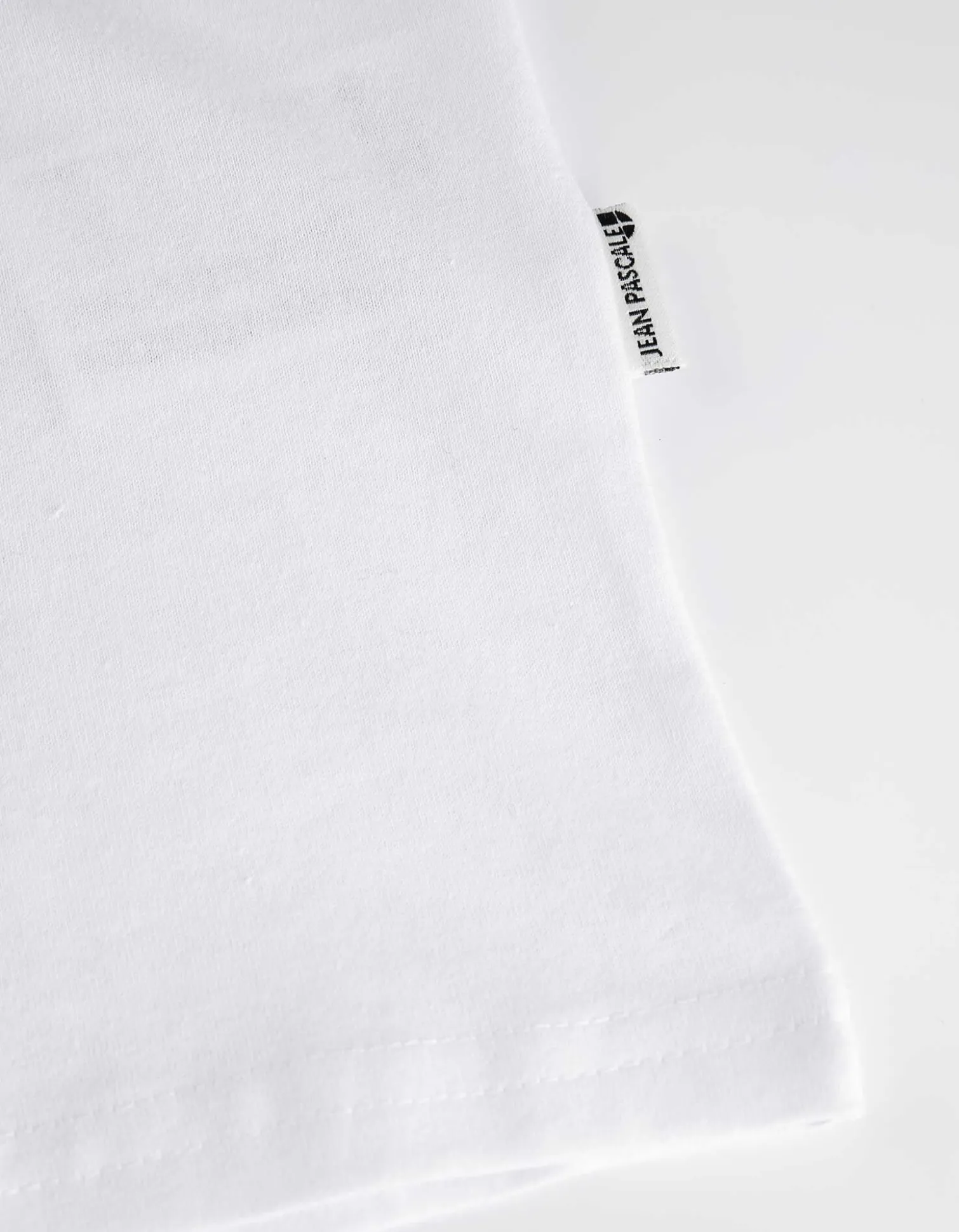 T-Shirt - einfarbig - weiß