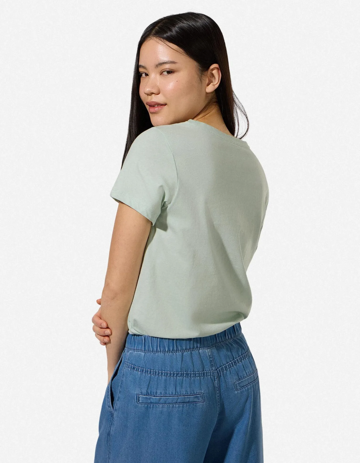 T-Shirt - Frontprint - grün