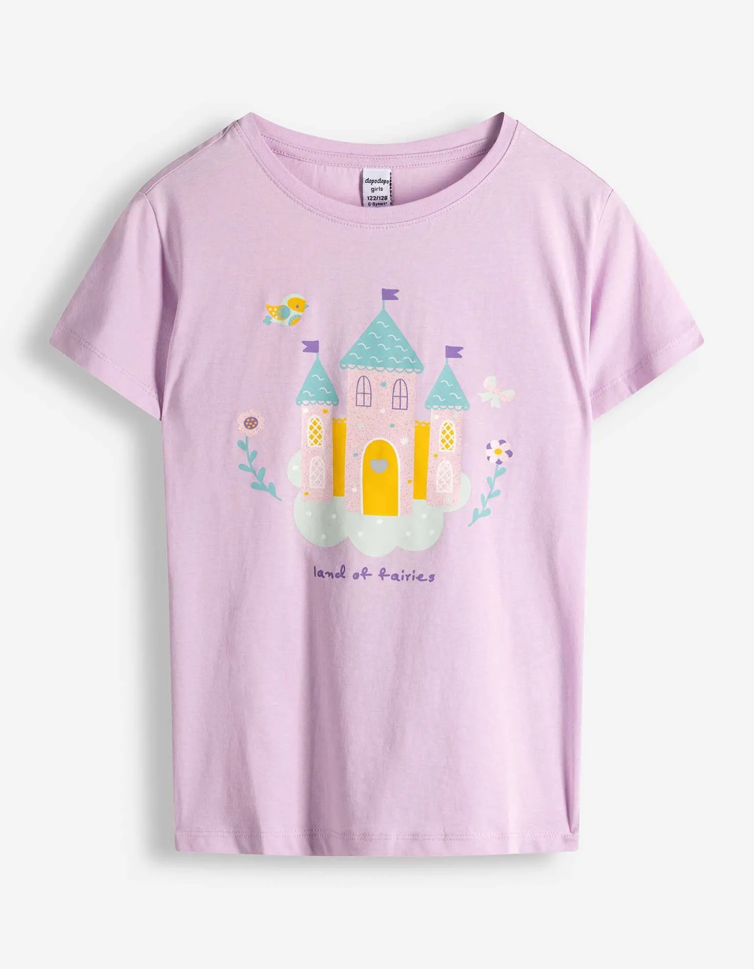 T-Shirt - Frontprint - lila