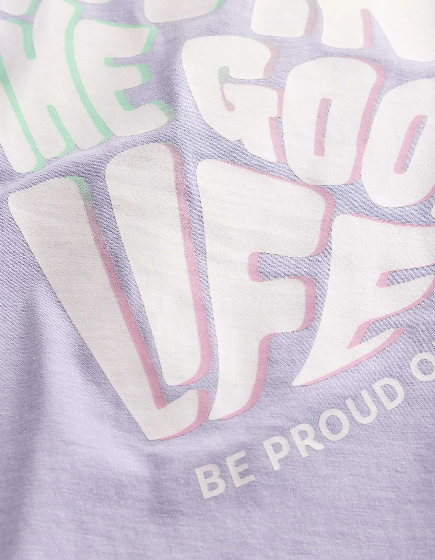 T-Shirt - Frontprint - Pink