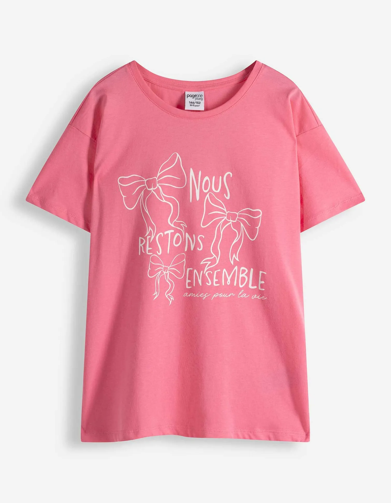 T-Shirt - Frontprint - pink