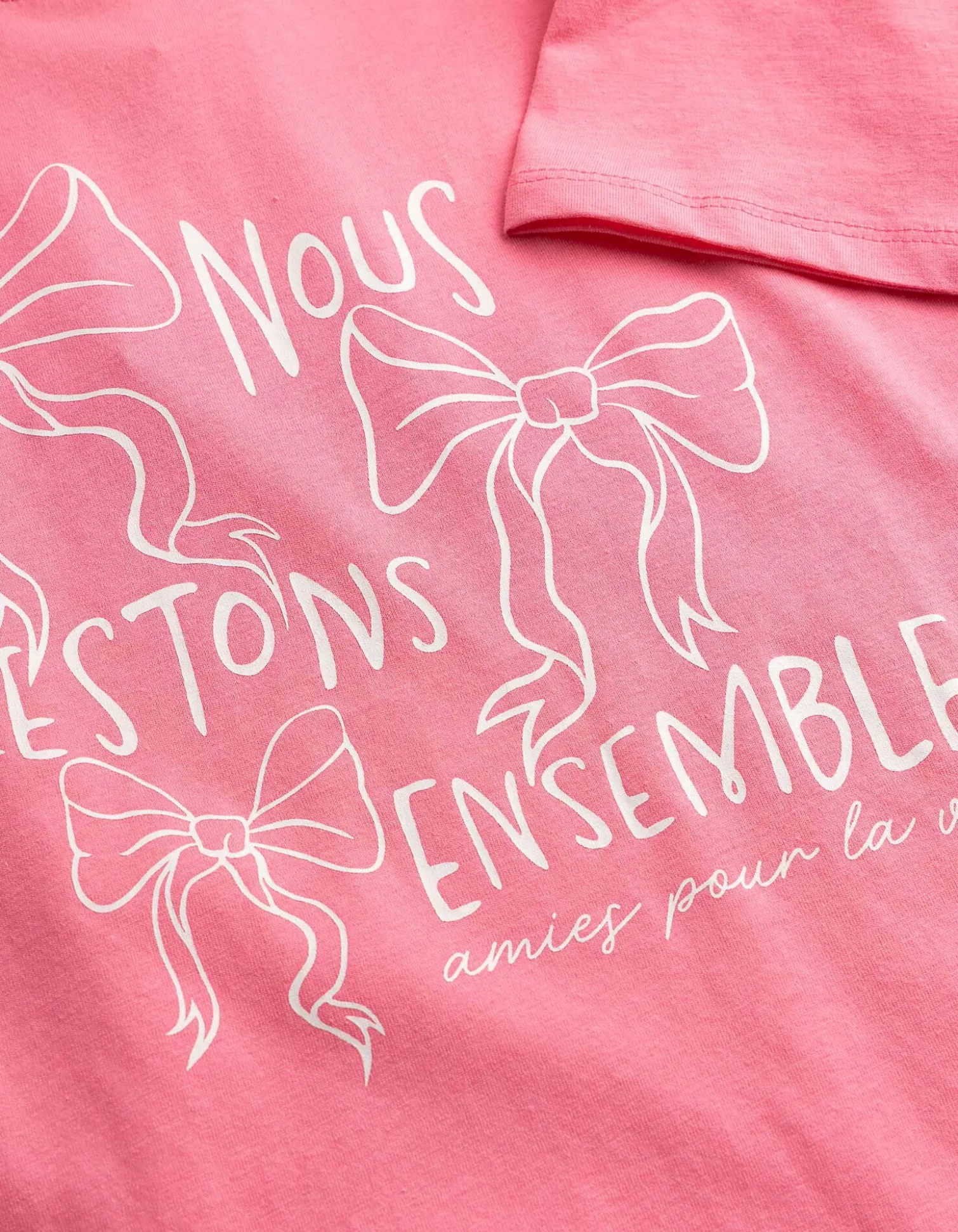 T-Shirt - Frontprint - pink