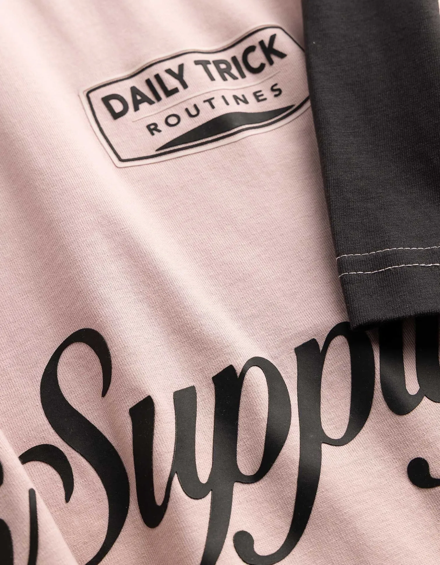 T-Shirt - Frontprint - rosa