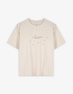 T-Shirt - Frontprint - weiß