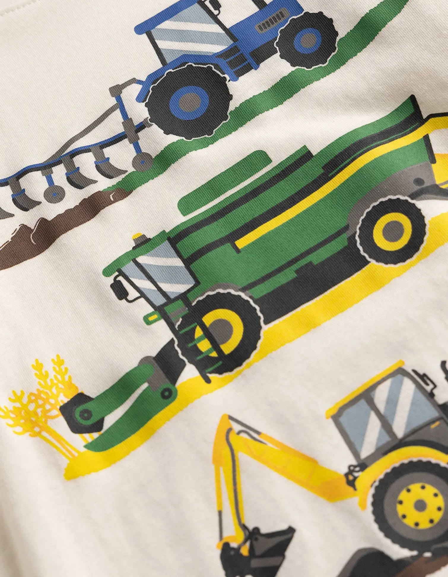 T-Shirt - Frontprint - weiß
