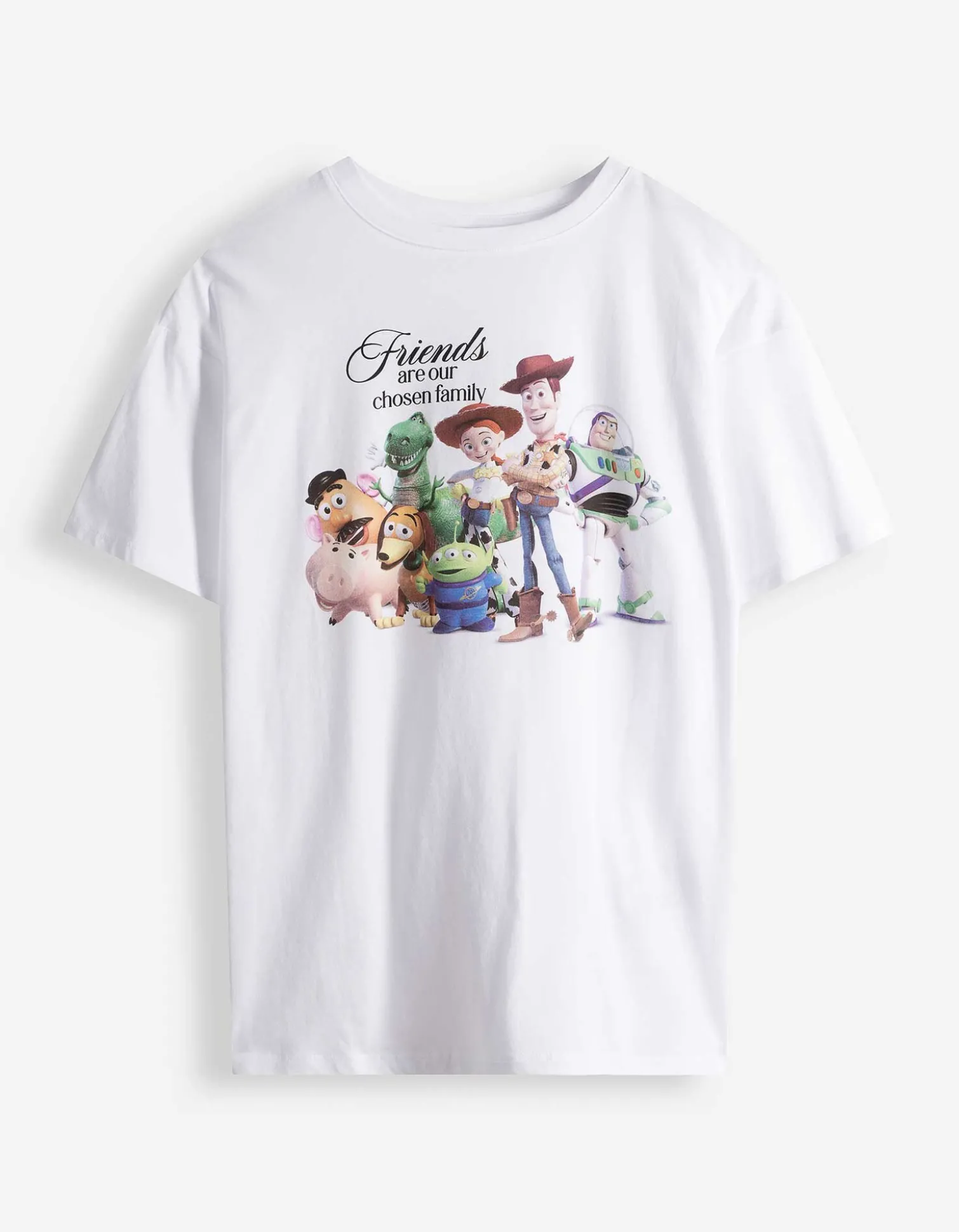 T-Shirt - Frontprint - weiß