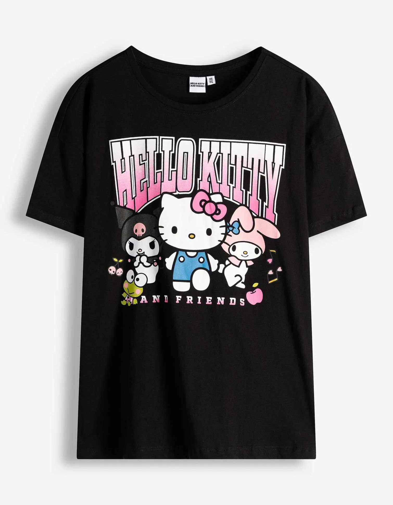 T-Shirt - Hello Kitty - schwarz