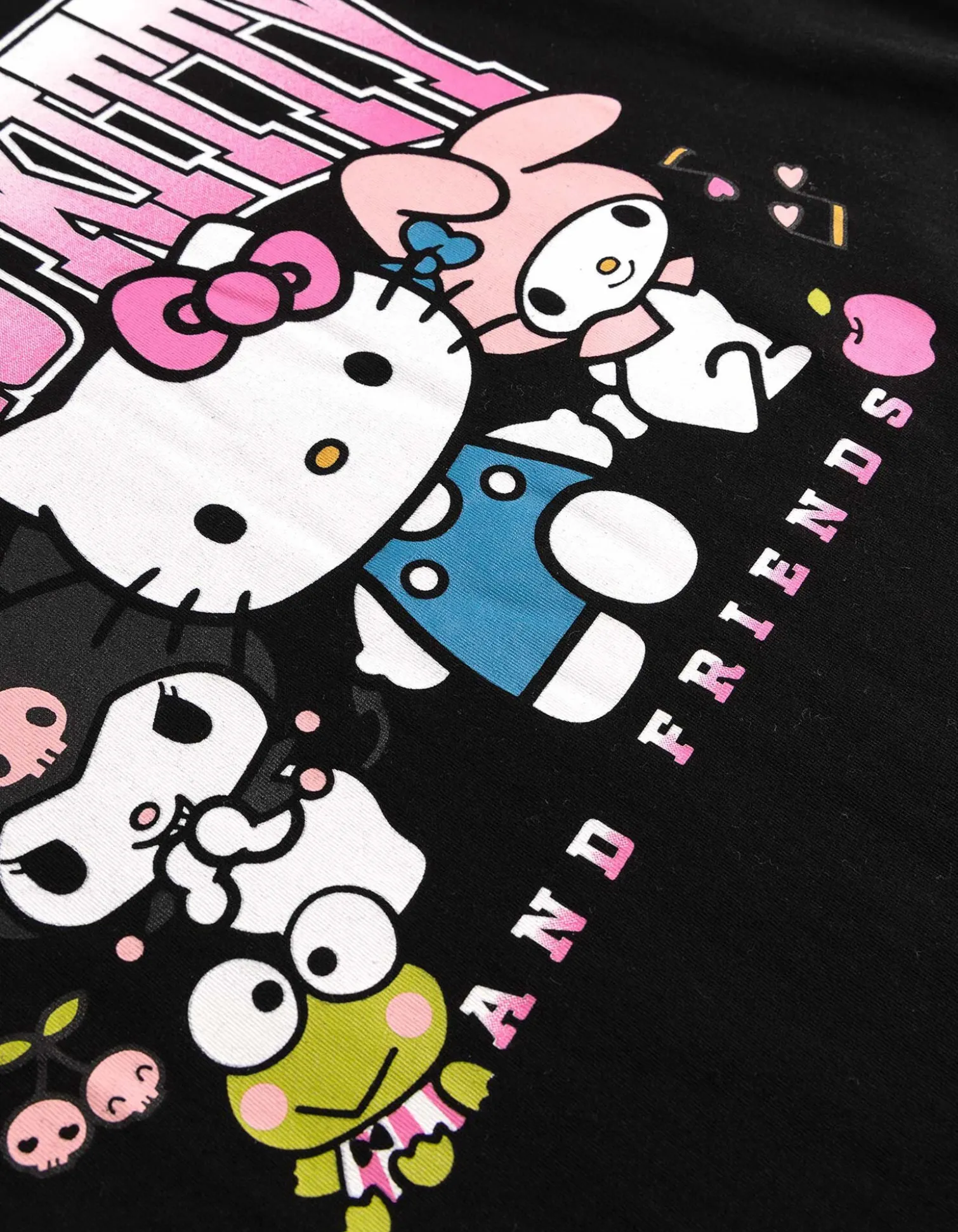 T-Shirt - Hello Kitty - schwarz