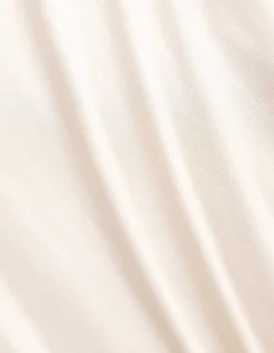 T-Shirt - Knotendetail - Beige