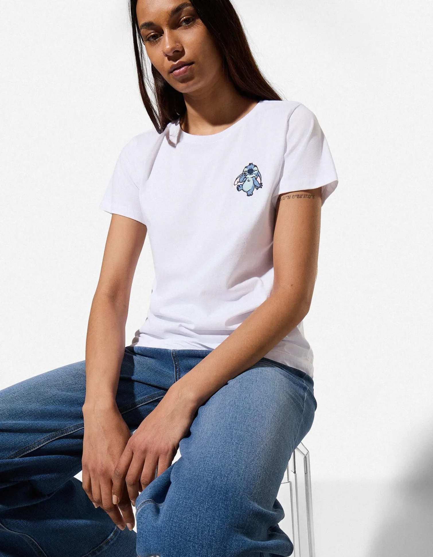T-Shirt - Lilo & Stitch - weiß
