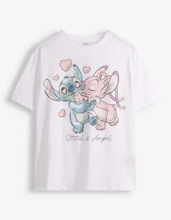 T-Shirt - Lilo & Stitch - weiß
