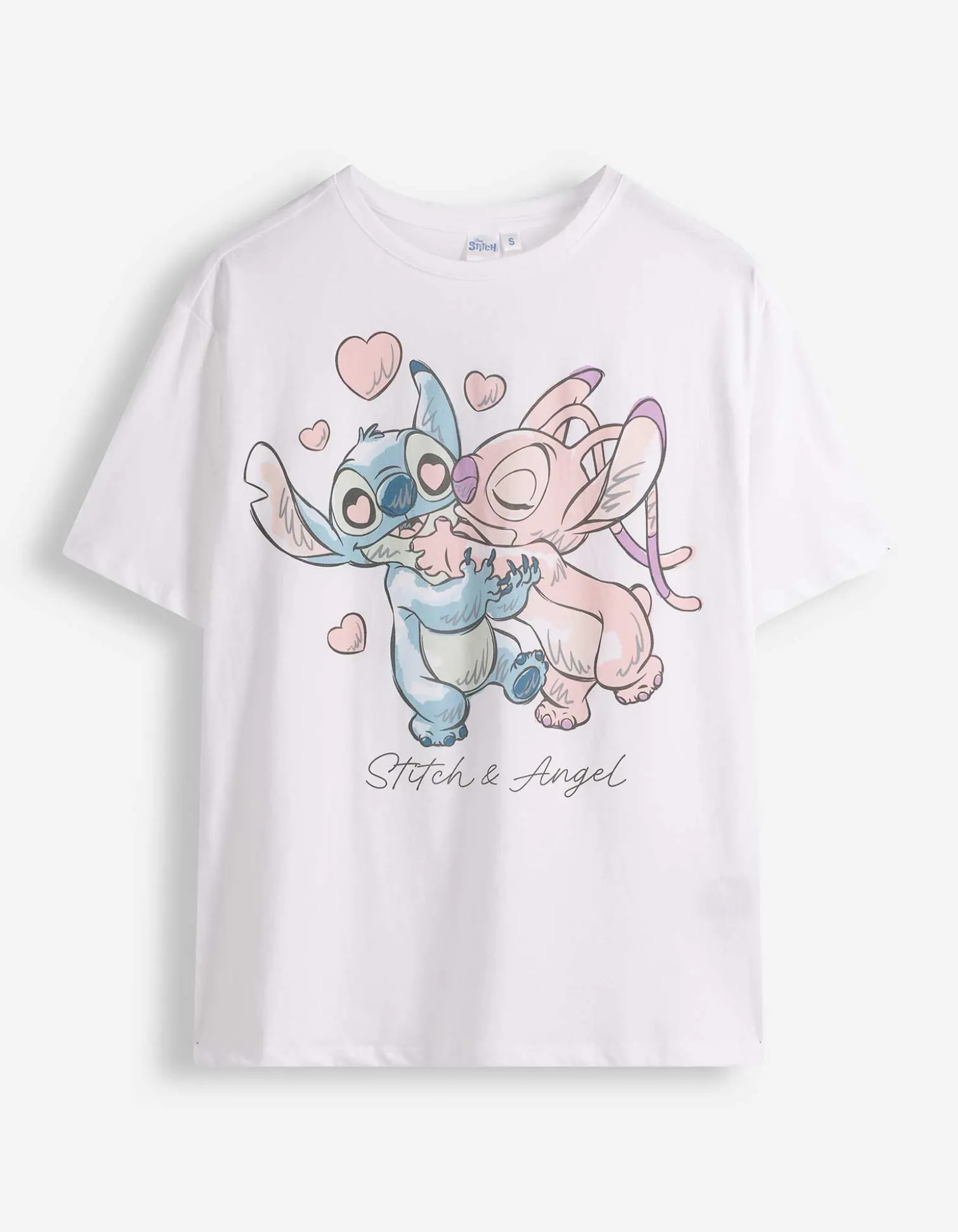 T-Shirt - Lilo & Stitch - weiß