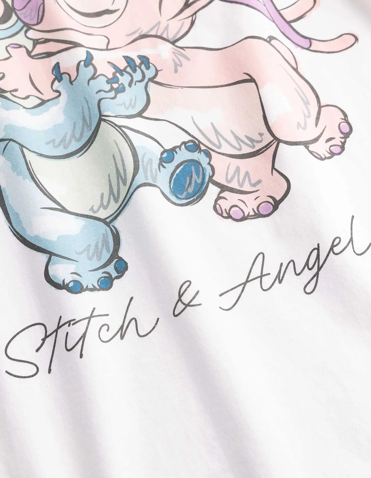 T-Shirt - Lilo & Stitch - weiß
