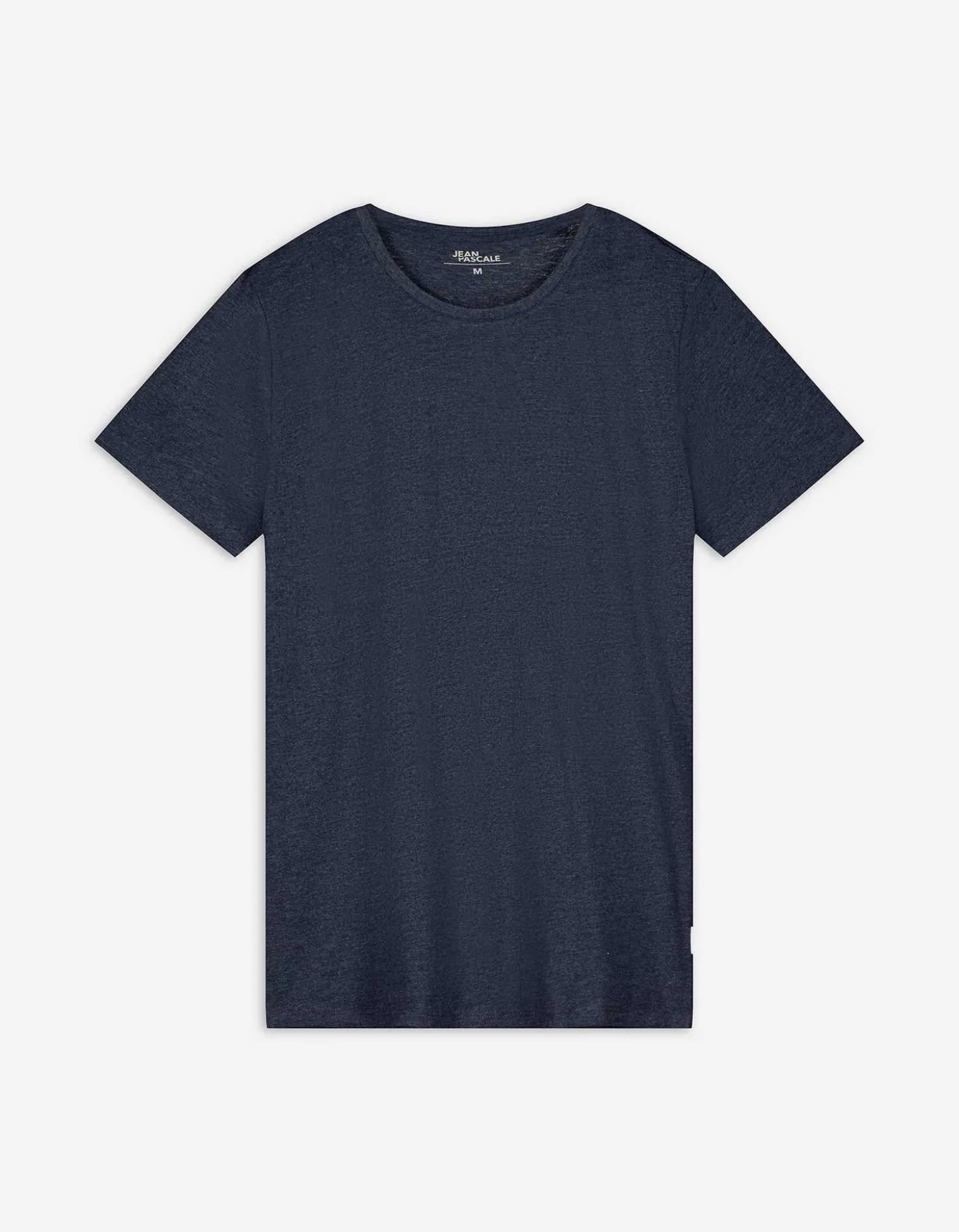 T-Shirt - Meliert - dunkelblau