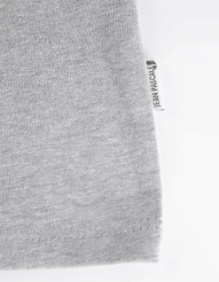 T-Shirt - Meliert - grau