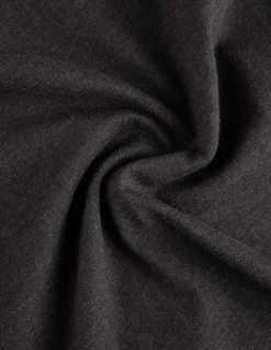 T-Shirt - Meliert - schwarz