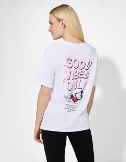 T-Shirt - Mickey Mouse - weiß