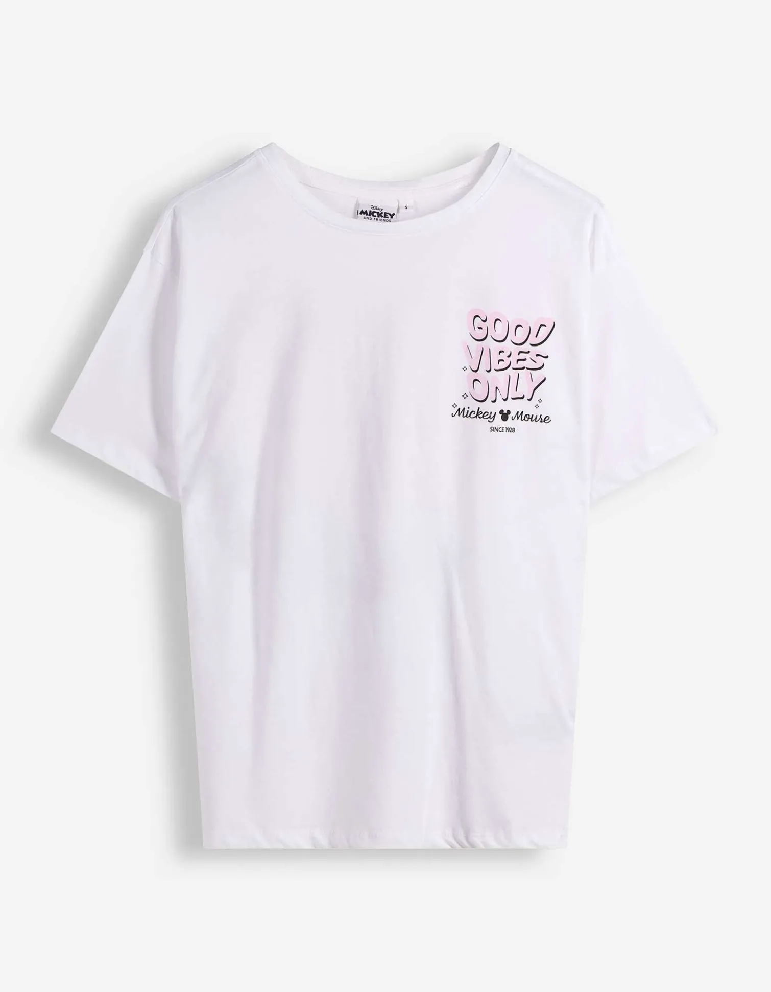 T-Shirt - Mickey Mouse - weiß