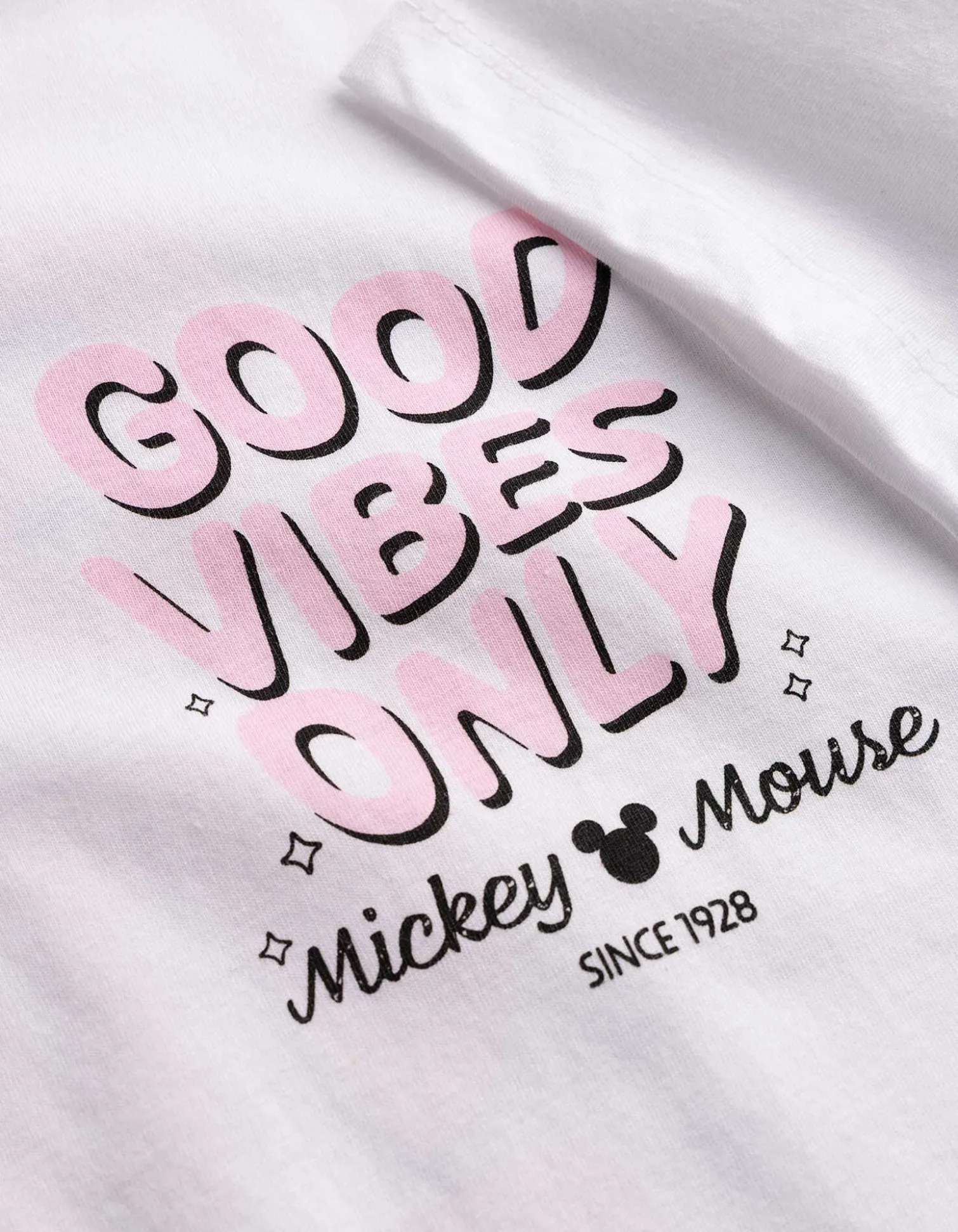 T-Shirt - Mickey Mouse - weiß