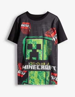 T-Shirt - Minecraft - schwarz