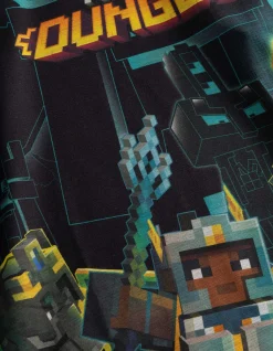 T-Shirt - Minecraft - schwarz