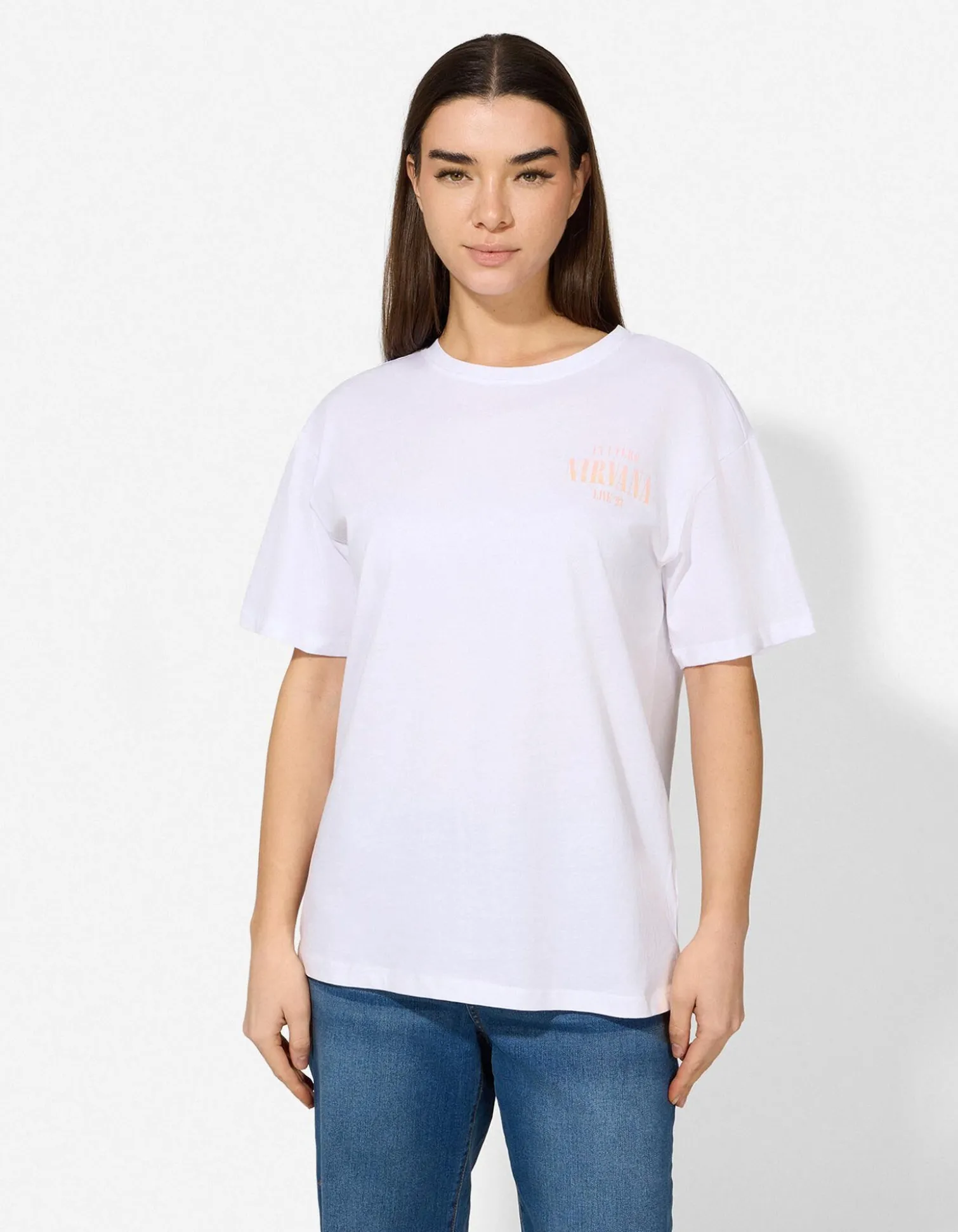 T-Shirt - Nirvana - weiß
