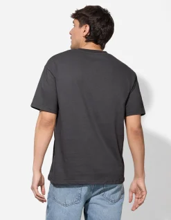 T-Shirt - Oversized Fit - dunkelgrau