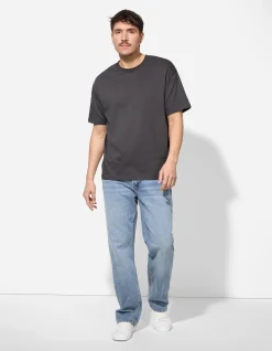 T-Shirt - Oversized Fit - dunkelgrau