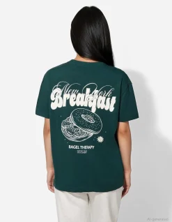 T-Shirt - Oversized Fit - grün