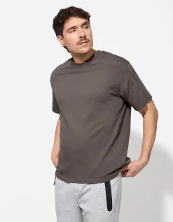 T-Shirt - Oversized Fit - grau