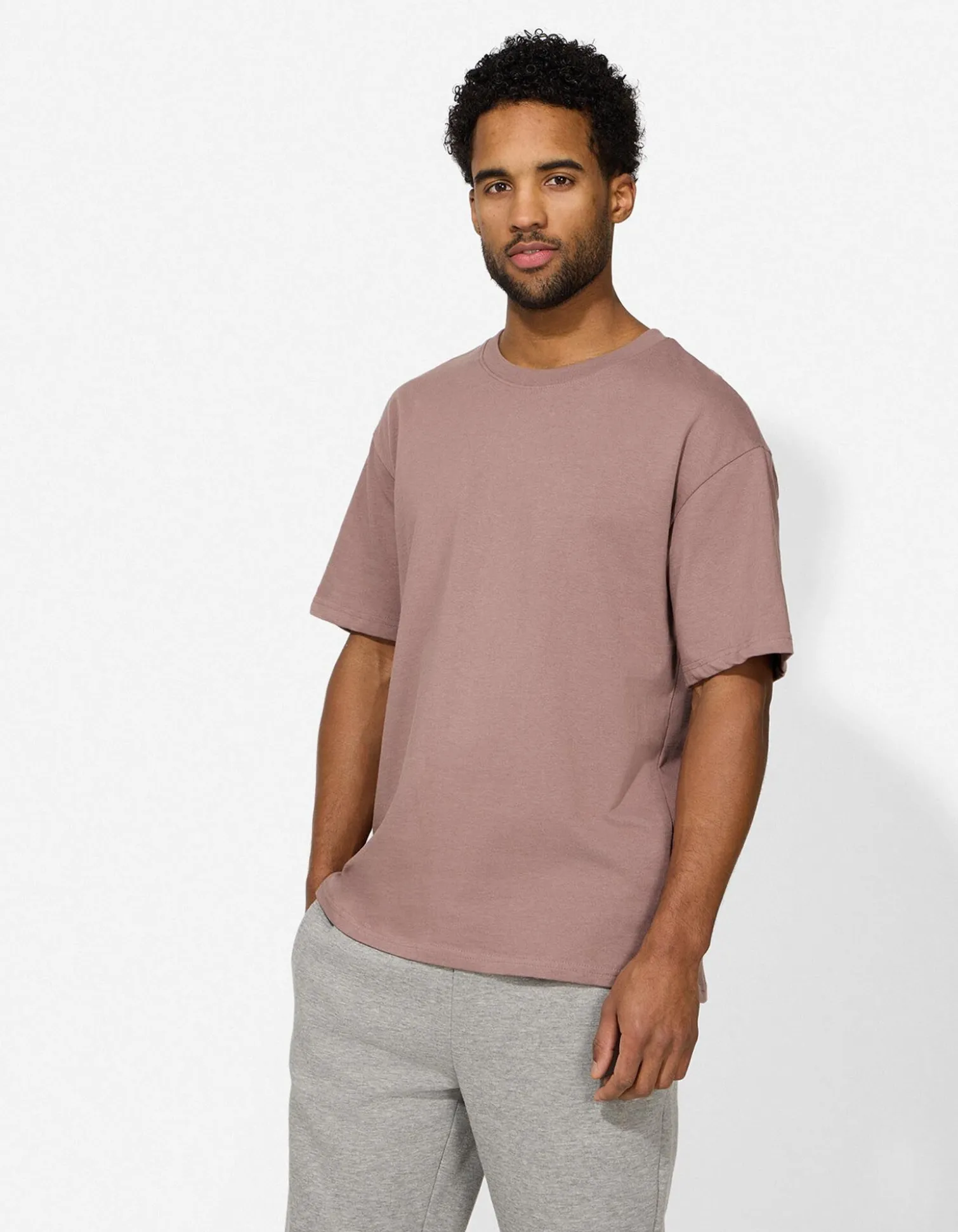 T-Shirt - Oversized Fit - rosa