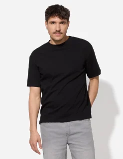 T-Shirt - Oversized Fit - schwarz