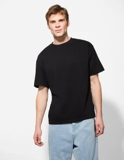 T-Shirt - Oversized Fit - schwarz
