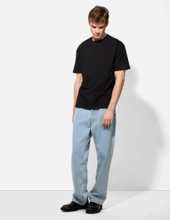 T-Shirt - Oversized Fit - schwarz