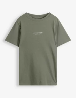 T-Shirt - Piqué - dunkelgrün