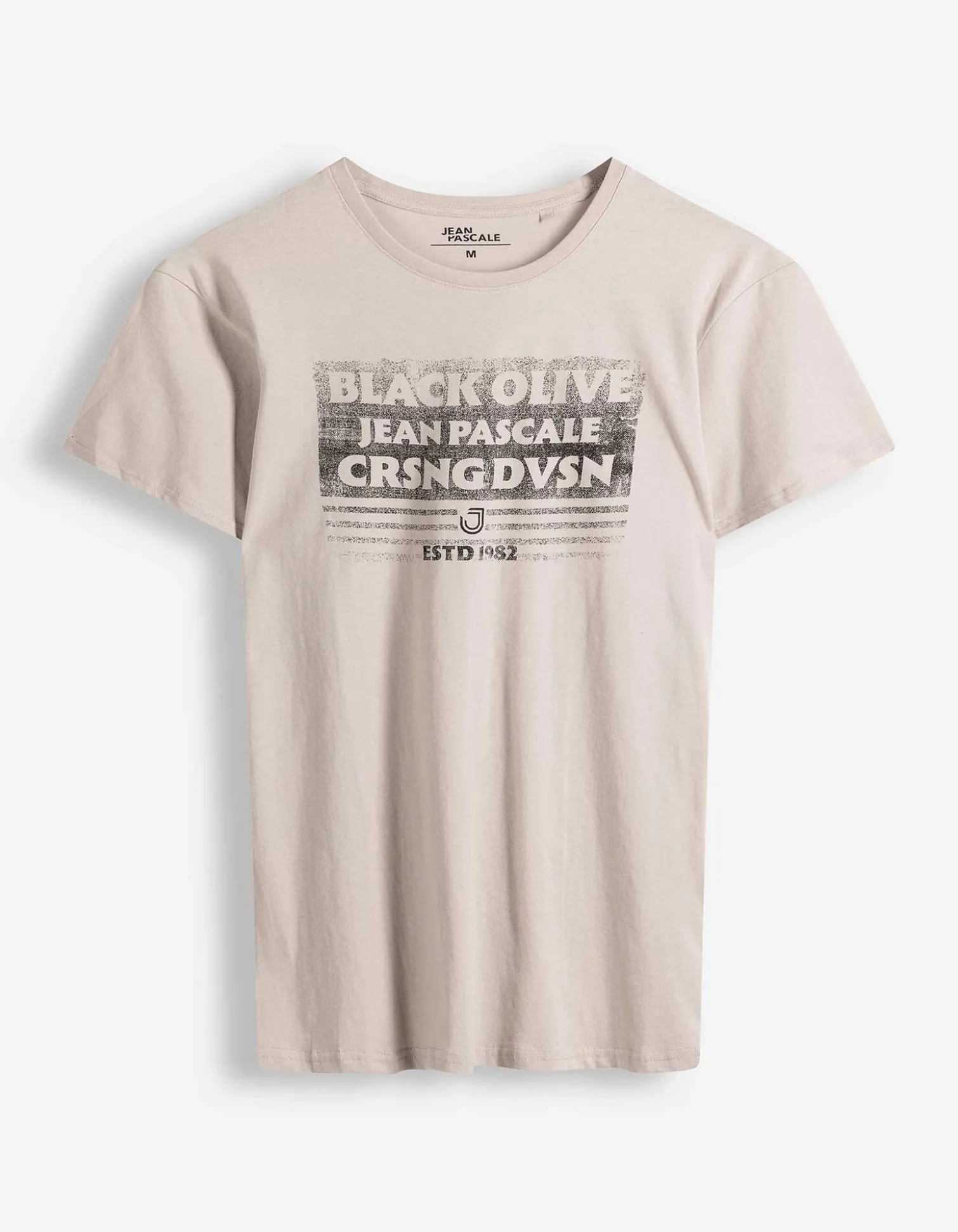 T-Shirt - Print - beige