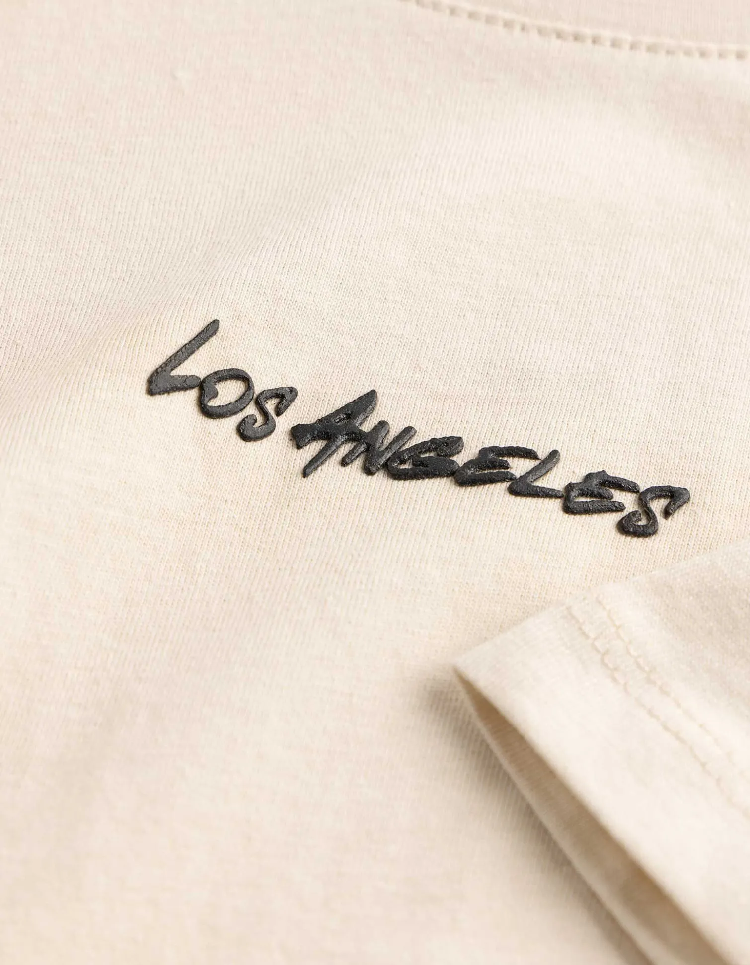 T-Shirt - Print - Beige