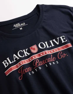 T-Shirt - Print - dunkelblau
