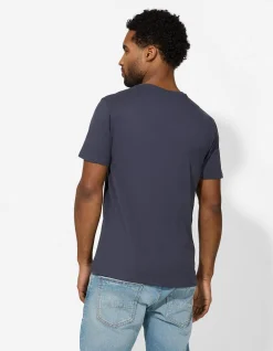 T-Shirt - Print - dunkelblau