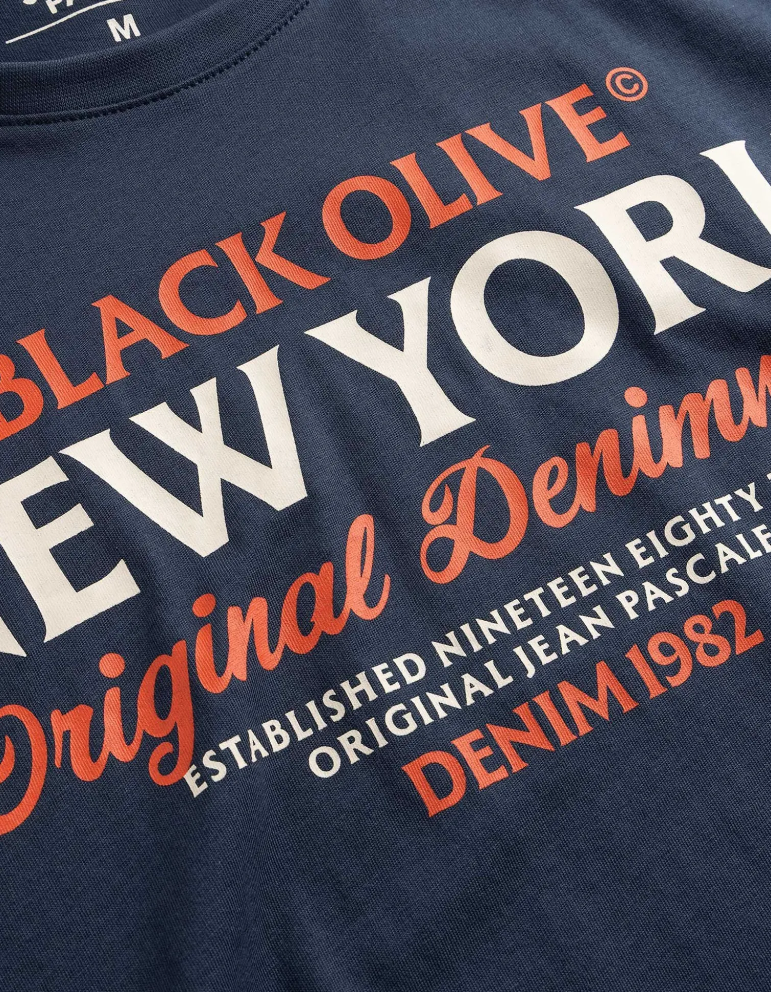 T-Shirt - Print - dunkelblau