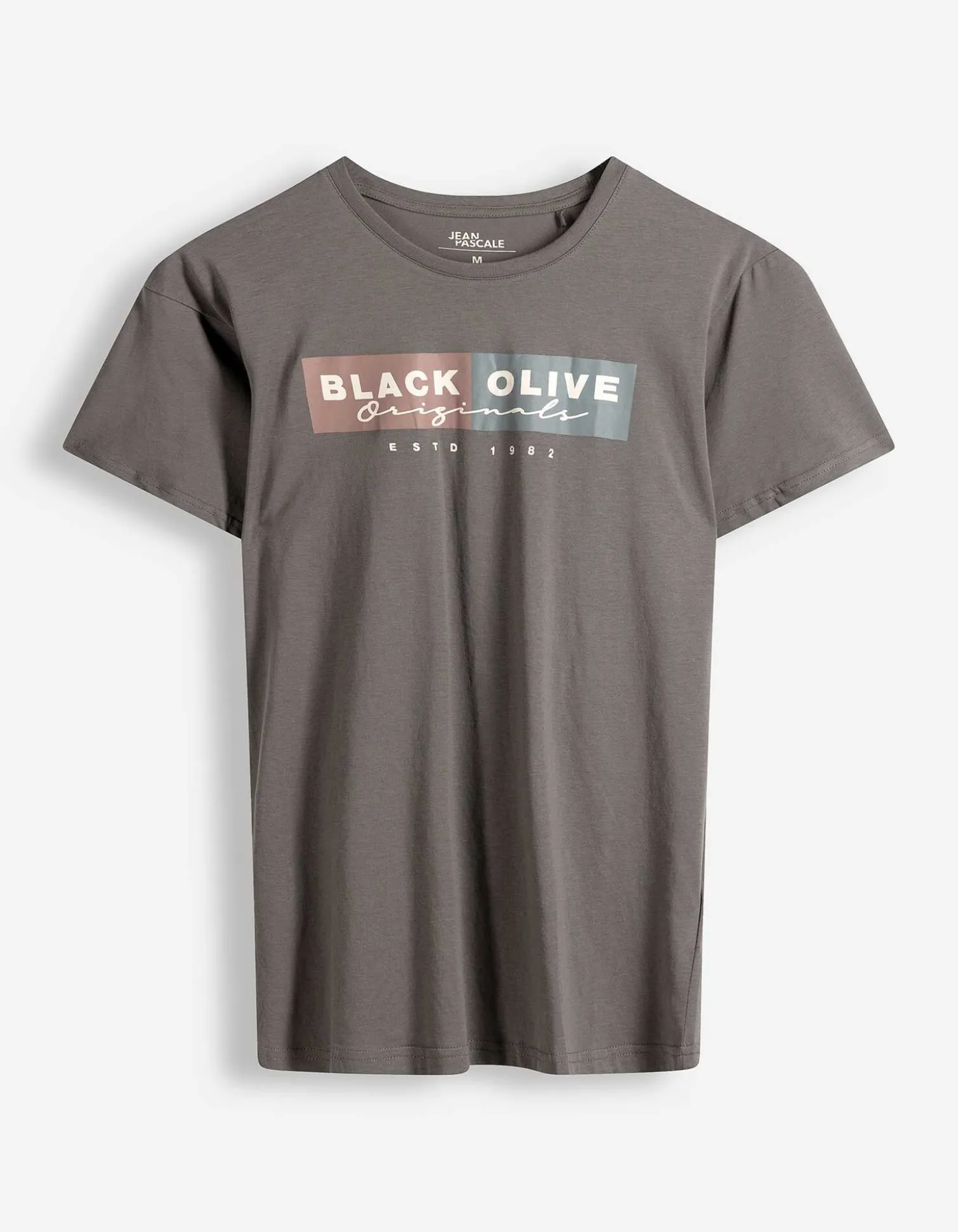 T-Shirt - Print - dunkelgrau