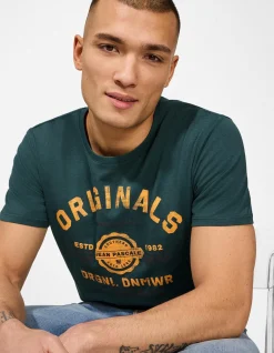 T-Shirt - Print - dunkelgrün