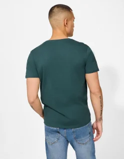 T-Shirt - Print - dunkelgrün