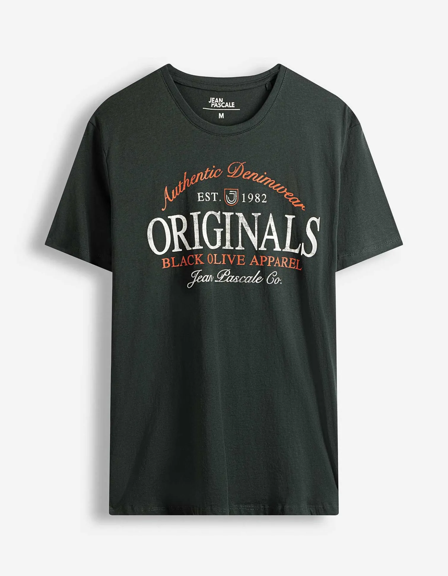 T-Shirt - Print - dunkelgrün