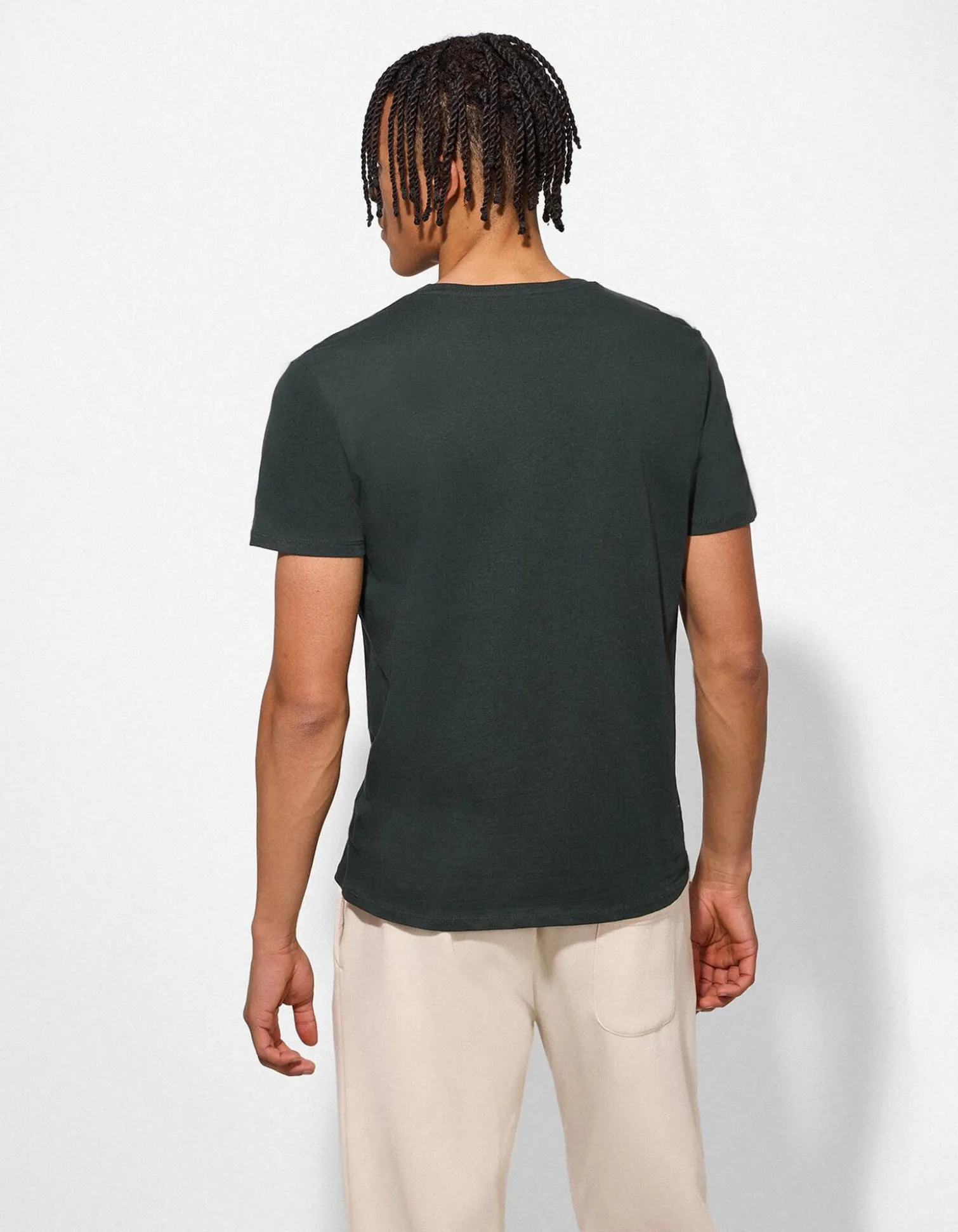 T-Shirt - Print - dunkelgrün