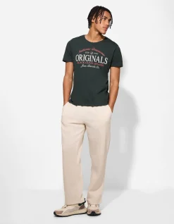 T-Shirt - Print - dunkelgrün